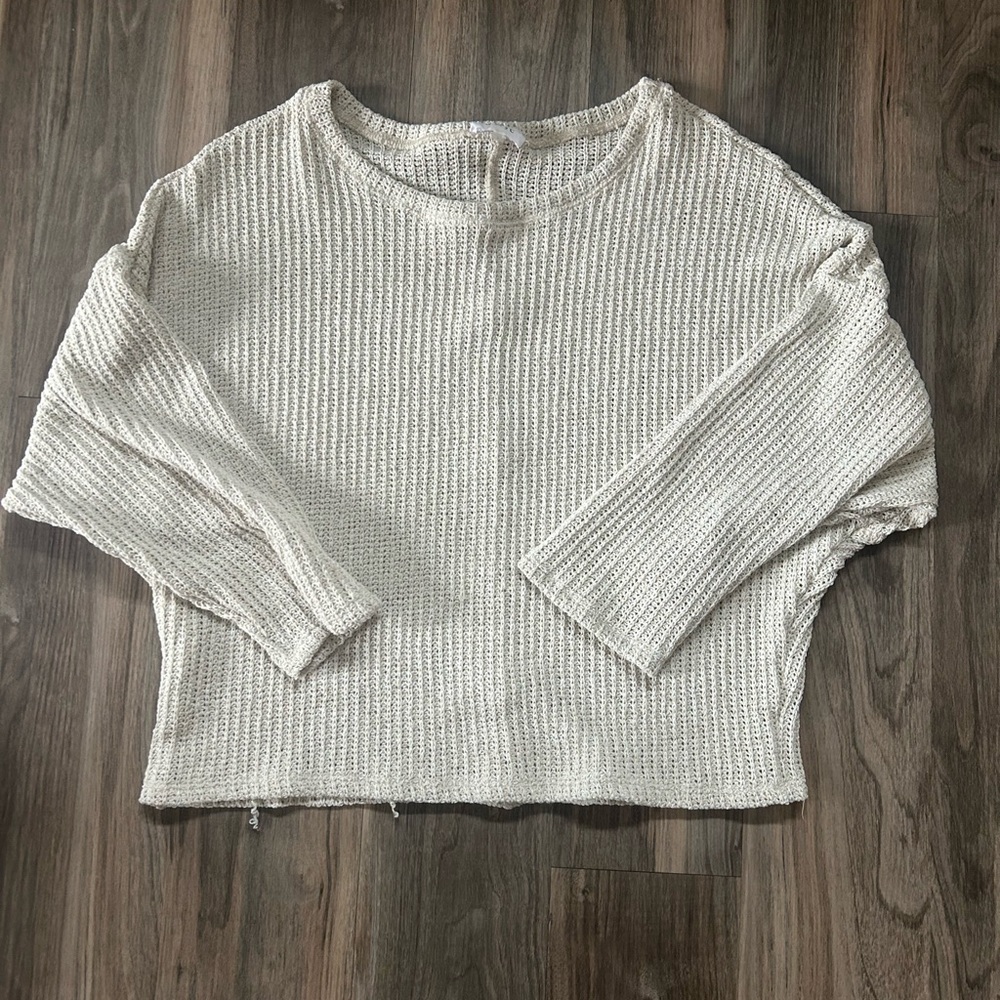 Light grey sweater